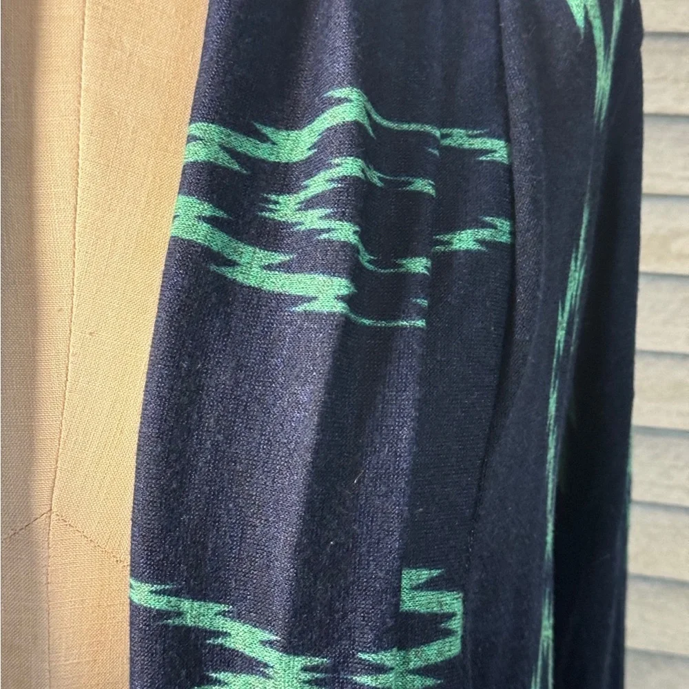 Pinkblush Open Front Cardigan Navy Blue Boho Lightweight Layering Sweater S